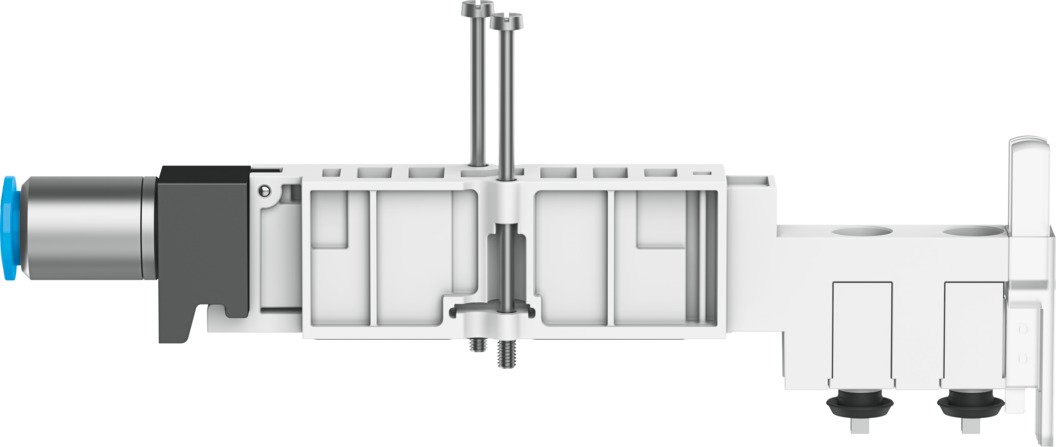 Vertical pressure supply plate