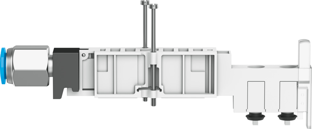Vertical pressure supply plate