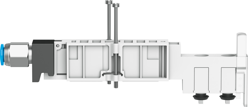 Vertical pressure supply plate