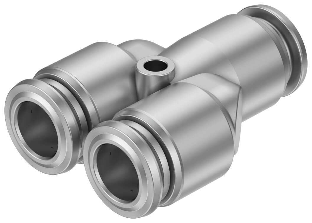 Push-in Y-connector