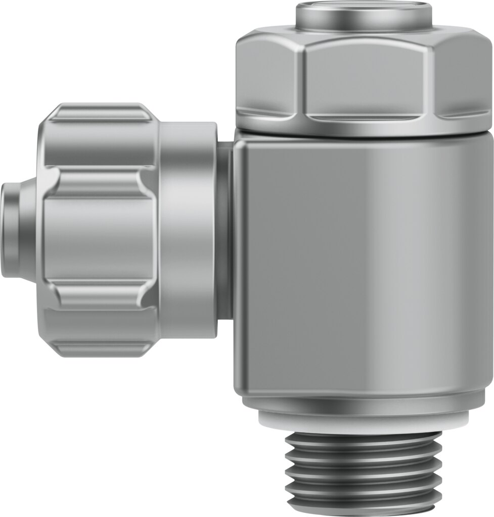 One-way flow control valve
