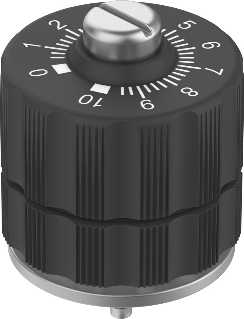 Precision one-way flow control valve