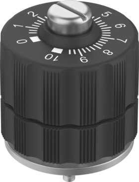 Precision one-way flow control valve