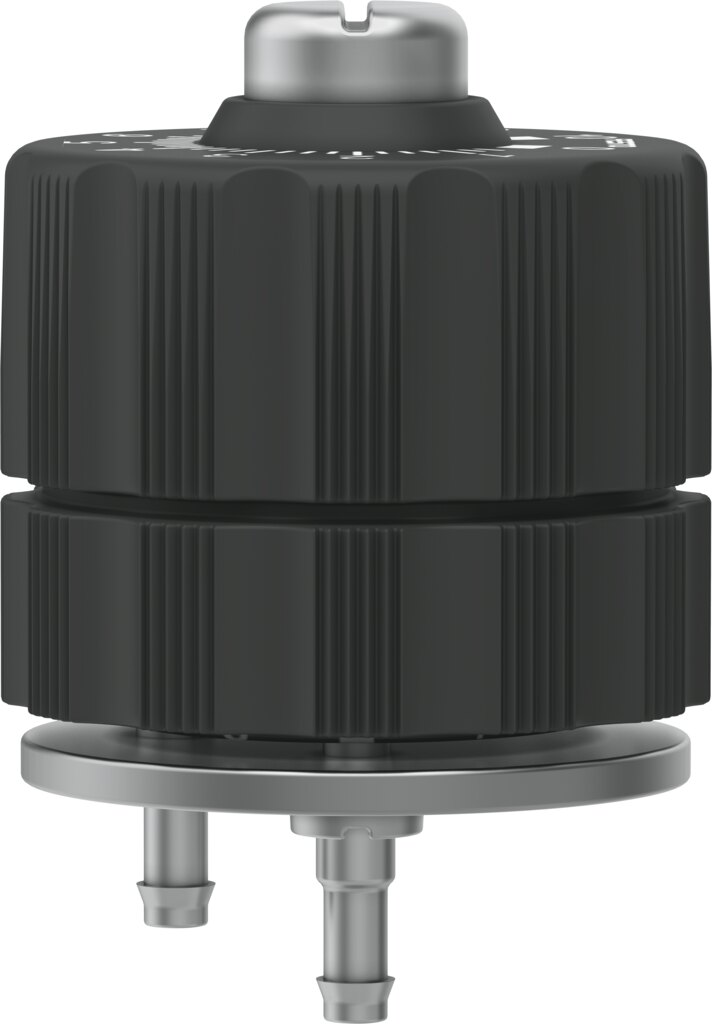 Precision one-way flow control valve