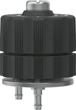 Precision one-way flow control valve