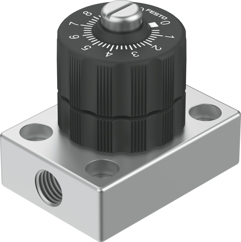 Precision flow control valve
