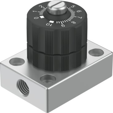 Precision flow control valve
