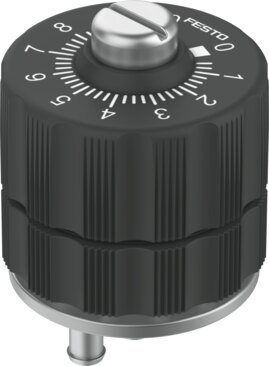 Precision throttle valve