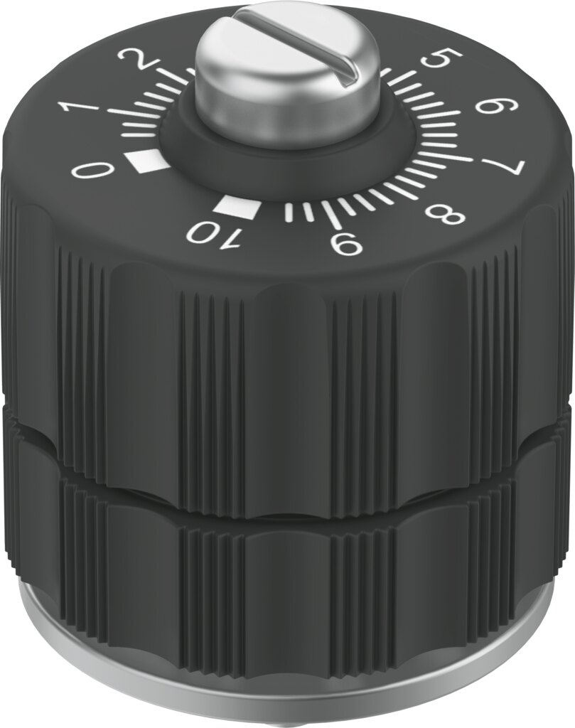 Precision flow control valve