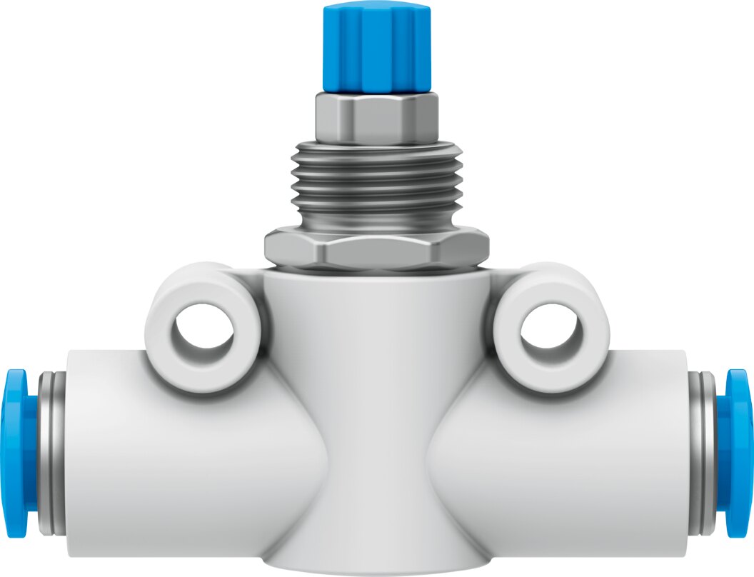 One-way flow control valve