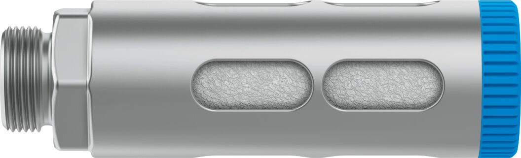 Flow control/silencer