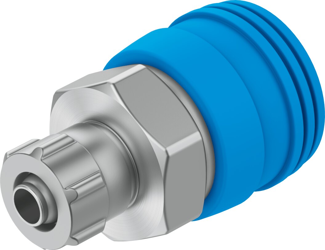Quick coupling socket