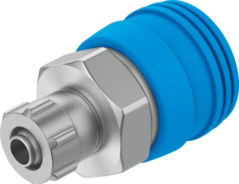 Quick coupling socket