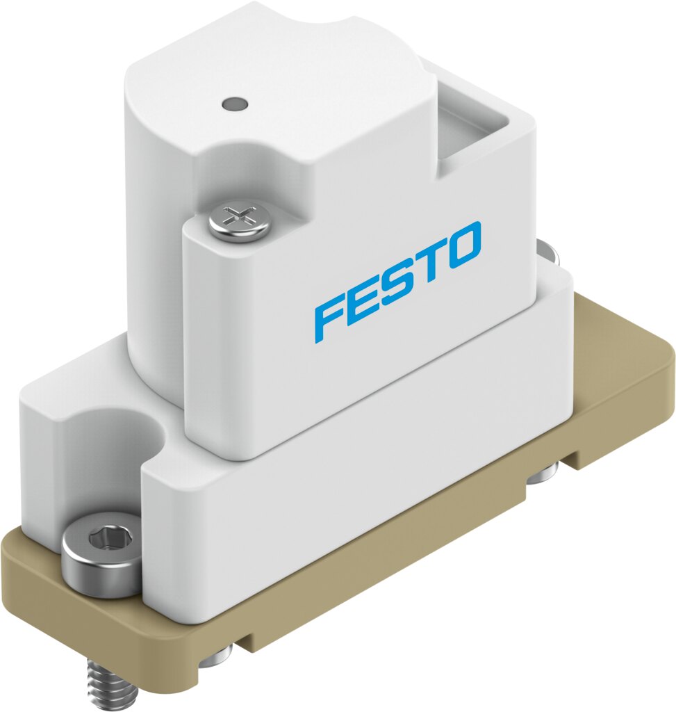 Media separated pneumatic valve