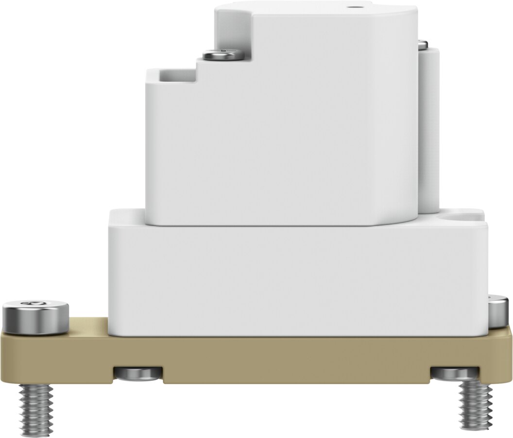 Media separated pneumatic valve