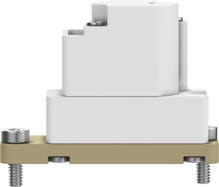 Media separated pneumatic valve