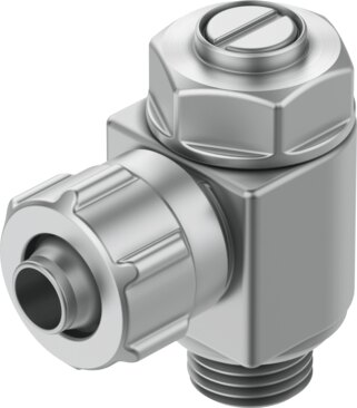 One-way flow control valve