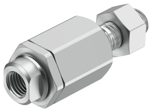 Self-aligning rod coupler