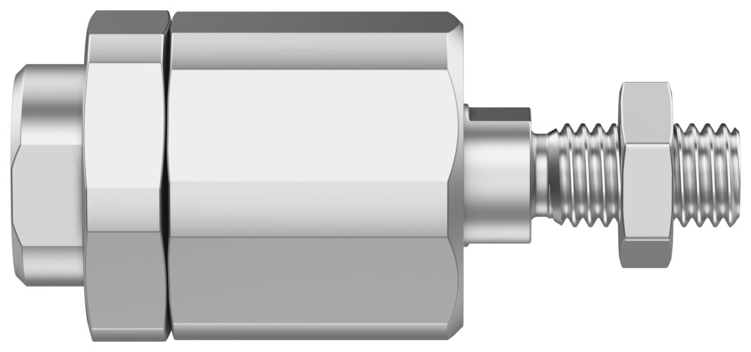 Self-aligning rod coupler