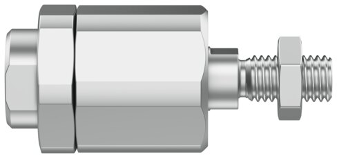 Self-aligning rod coupler