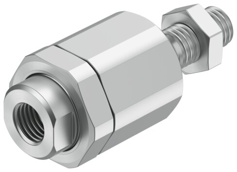 Self-aligning rod coupler