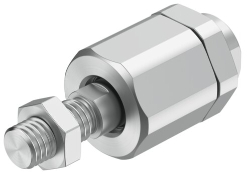 Self-aligning rod coupler