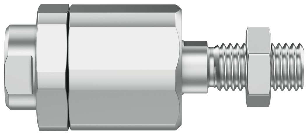 Self-aligning rod coupler
