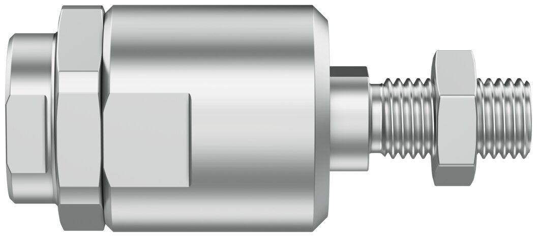 Self-aligning rod coupler