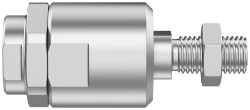 Self-aligning rod coupler