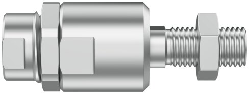 Self-aligning rod coupler