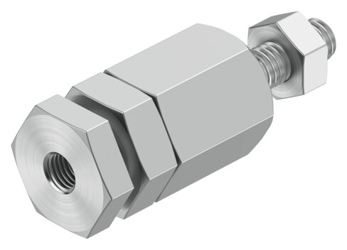 Self-aligning rod coupler