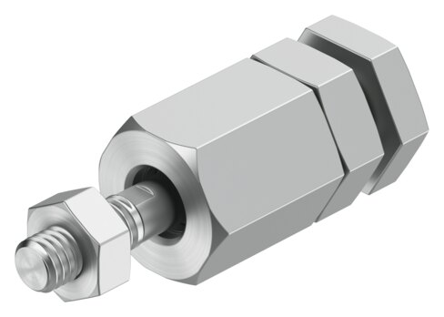 Self-aligning rod coupler
