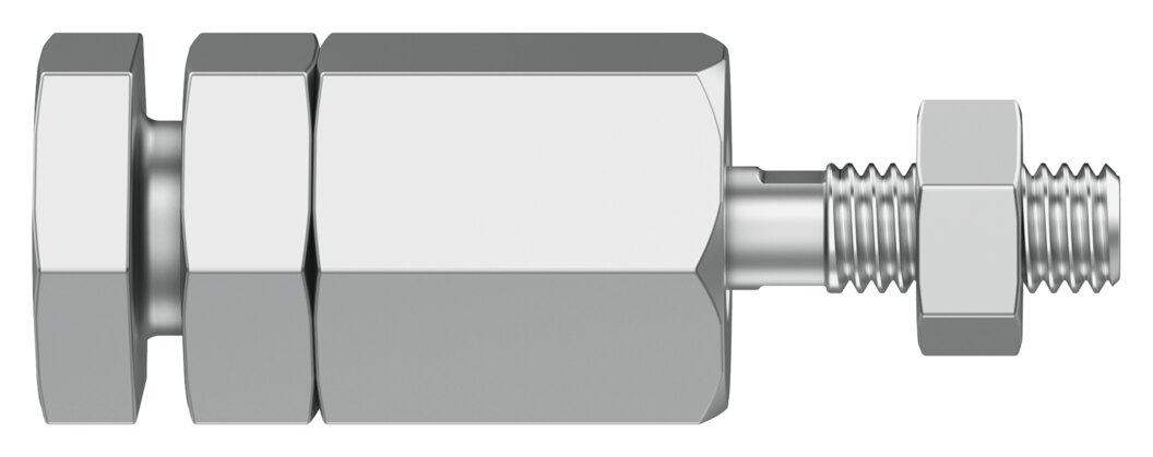 Self-aligning rod coupler