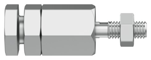 Self-aligning rod coupler
