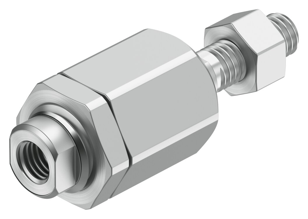 Self-aligning rod coupler
