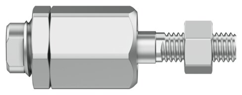 Self-aligning rod coupler