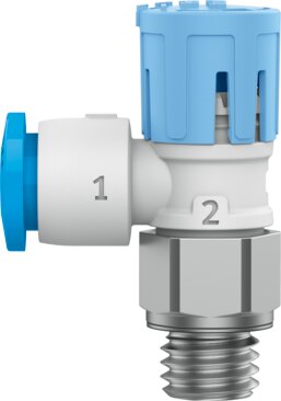 One-way flow control valve