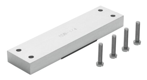 Cover plate for cassette valves