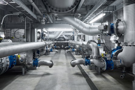 Langenau water treatment plant