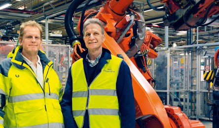 Volvo and Festo are constantly working to improve welding processes