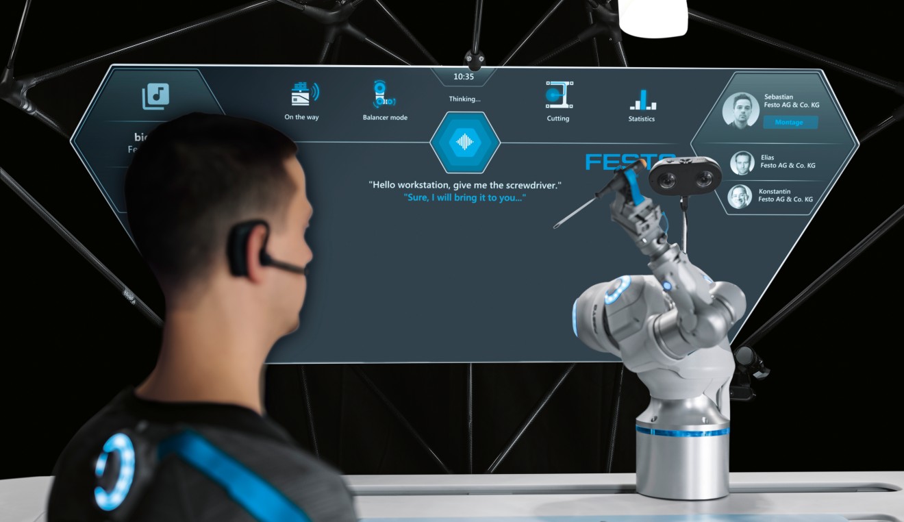 Festo BionicWorkplace 的语音控制