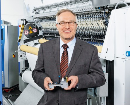 Burkhard Feige, Head of Design at Nähmaschinenfabrik Emil Stutznäcker