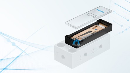 Easy integration of piezo valves
