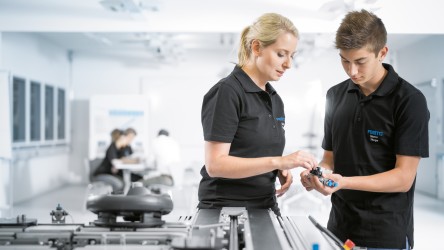 Festo training factory Scharnhausen