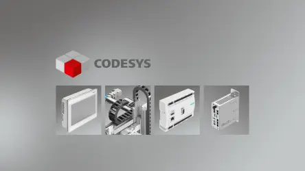 配备 Festo 控制器、操作面板和电缸的 CODESYS 编程系统