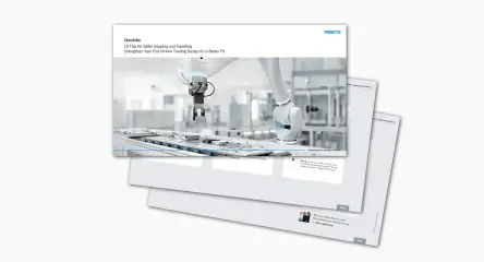 Cover of the EOAT checklist for gripper and handling system design