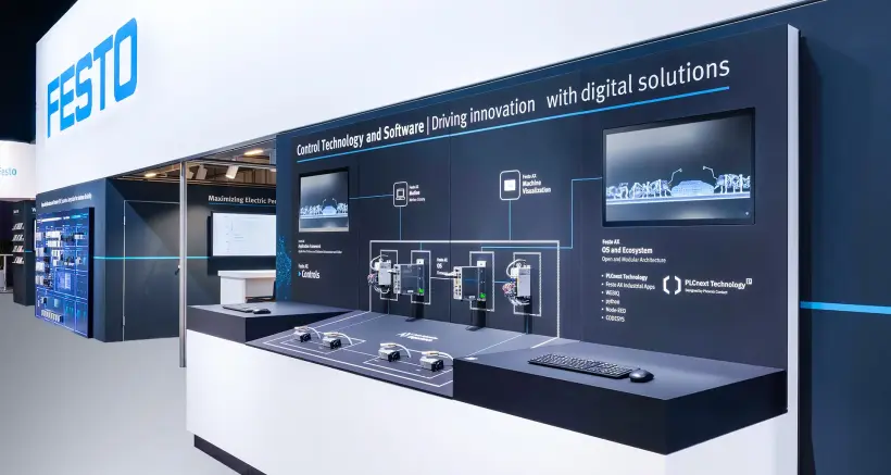 Festo control technology and software components for SPS 2025