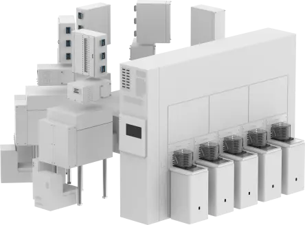 Sample system for high-vacuum processes