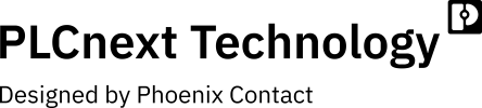 PLCnext Technology logo, designed by Phoenix Contact
