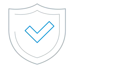 带对钩的标牌符号。